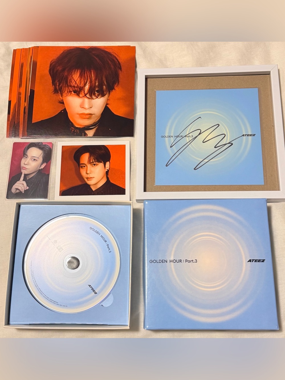 Ateez Golden Hour Pt.3 Album (Mingi Signed)